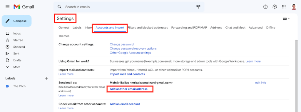 céges gmail fiók létrehozása